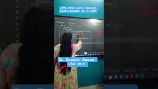 Thumbnail: Java for Beginners by Dr Zeenat Hasan in Hindi #zeenathasanacademy #csit
