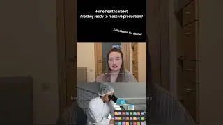Thumbnail: Home healthcare kit. Are they ready for massive production? #shorts #healthcare #medtech #homekit