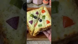 Thumbnail: Pizza Sandwich with my Homemade Cheese 🧀😍#foryou #viral