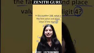 Thumbnail: In the number 248, what is the face value and place value of the digit 4? Class 3 | By Saloni ma'am