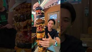 Thumbnail: 6KG TALLEST BURGER CHALLENGE! SMASHED IN 35MINS! #foodchallenge