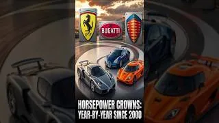 Thumbnail: CARS WITH THE MOST HORSEPOWER PER YEAR SINCE 2000 #automotivenews #automobile  #autonews #cartok