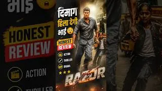 Thumbnail: RAZOR Movie review| Hindi review | 🔥 Full action Bhai| zeroboxoffice