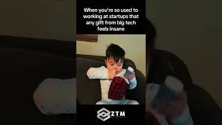 Thumbnail: When You Go From a Startup to Big Tech 😂