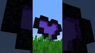 Thumbnail: Nether portal updates #shorts #minecraft