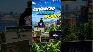 Thumbnail: Advanced Drug System | Utility Drugs Script | MXC Scripts | QBCore/ESX | FiveM Tutorial #shorts