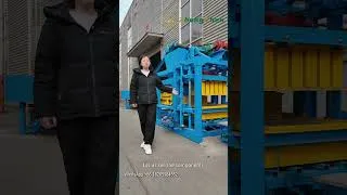 Thumbnail: Hot Selling Automatic Cinder Flyash Cement Concrete Hollow Solid Road K erb Block Machine  #machine
