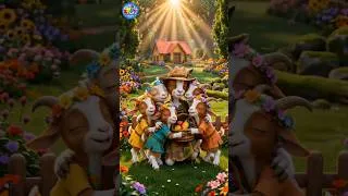 Thumbnail: Mommy's Coming, Yay Yay Yay! | Adorable Goats Singing & Dancing #KidsSongs