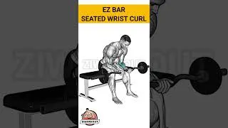 Thumbnail: EZ Bar Seated Wrist Curl for Bigger Forearms 💪