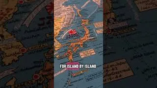 Thumbnail: The USA World War II Pacific frontline propaganda map in details