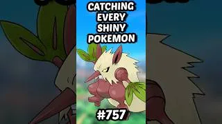 Thumbnail: Shiny Shiftry to the collection! | 757/1080 Shiny Dex  #pokemon #shinypokemon #pokemonscarletviolet