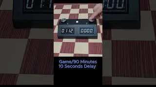 Thumbnail: ZMF II Professional Tournament Chess Clock (Game/90 Minutes10 Seconds Delay)