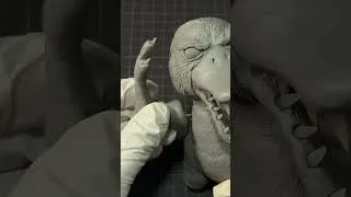 Thumbnail: I Turned Psyduck into a Grimdark Horror Sculpture #Diorama  #clay #short