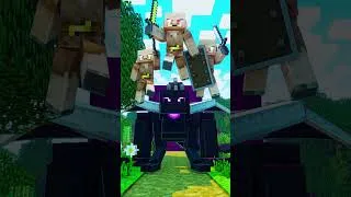 Thumbnail: When DRAGON Tries to Kill Noob in minecraft ☠️ PT1 #minecraftmemes  #noob #cartoon #funny