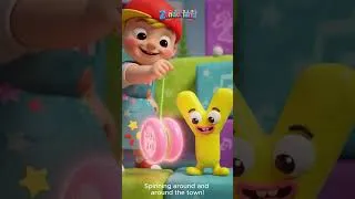 Thumbnail: Learn the letter Y: Yo-yo, Yacht, and Yummy! 🪀⛵🍭 | Zonderland children's songs and cartoons #cartoon