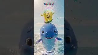 Thumbnail: W is for Watermelon & Whale! 🍉🐳 ABC Song: Learning the Letter W | Zonderland #cartoon #animation