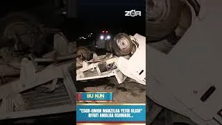 Thumbnail: 🔴😱 Yana bir avtohalokat o’lim bilan yakunlandi👮‍♂️