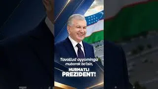 Thumbnail: Tavallud ayyomingiz muborak bo'lsin, HURMATLI PREZIDENT!