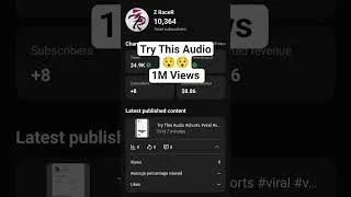 Thumbnail: Try This Audio 😯 1M Views #1million #shorts #viral