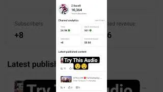 Thumbnail: Try This Audio #shorts #viral #viralvideo #trending