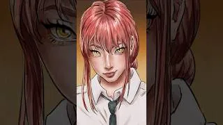 Thumbnail: makima fan art #animation #art #artist #chainsawman