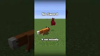 Thumbnail: Minecraft Foxes Can Secretly USE Weapons!