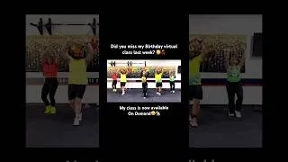 Thumbnail: Full hour of dancing & fun from your🏡 Comment link to dance with me💃Available for 24 hours#zumba
