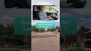 Thumbnail: The "Thumb Trick" for Smooth Lane Changes! 🚘