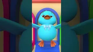Thumbnail: Five Little Ducks | Kids Songs | ZuZoo Nursery Rhymes & Kids Songs #shorts