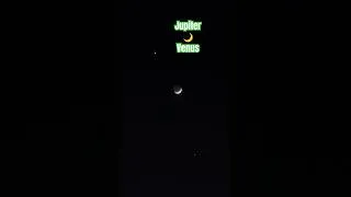 Thumbnail: Jupiter Moon and Venus Planetary Sighting #planets #moonsighting #planetaryscience #jupiter #venus