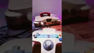 Thumbnail: Behold the Gold N64, Party Like it's 1999! #n64 #retrogaming #goldN64 #1999 #nintendo #90s
